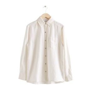 & Other Stories Oversized Linen Shirt
